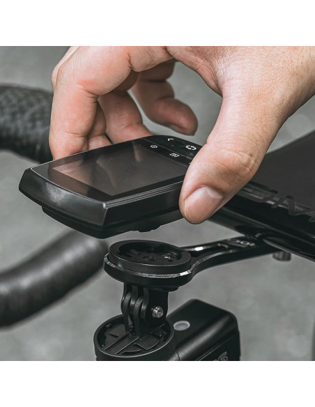 
„Garmin“ dviračio laikiklis „GoPro“ kamerai ir priekiniam žibintui – juodas
