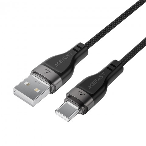 
USB-A - USB-C 3A laidas su magnetiniu organizatoriumi 1,2 m - juodas
