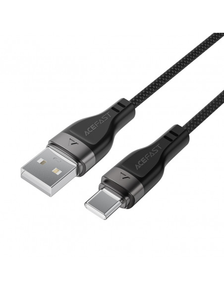
USB-A - USB-C 3A laidas su magnetiniu organizatoriumi 1,2 m - juodas
