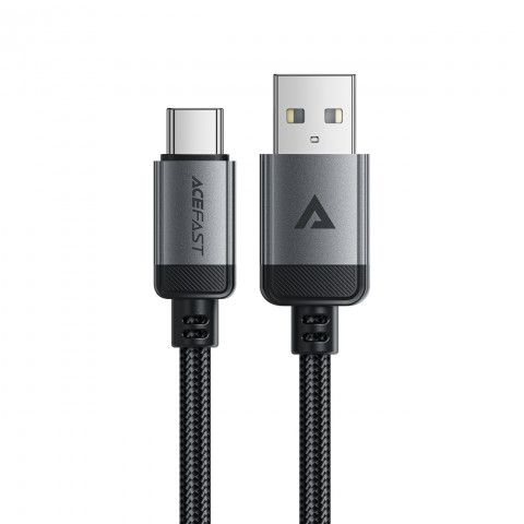 
USB-A - USB-C 480Mb/ s 3A 1,2 m kabelis - juodas

