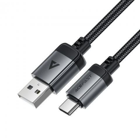 
USB-A - USB-C 480Mb/ s 3A 1,2 m kabelis - juodas
