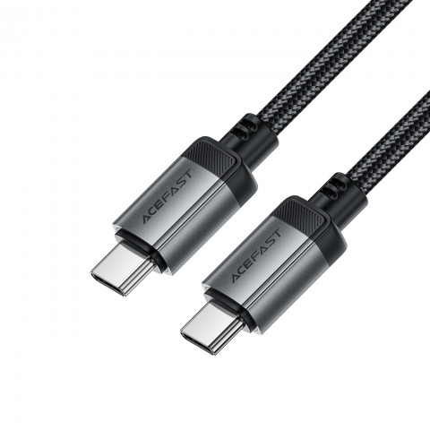 
USB-C - USB-C 480Mb/ s 3A 1,2 m kabelis - juodas
