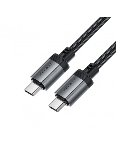 
USB-C - USB-C 480Mb/ s 3A 1,2 m kabelis - juodas
