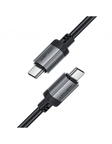 
USB-C - USB-C 480Mb/ s 3A 1,2 m kabelis - juodas
