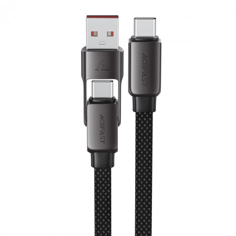 
USB-C - USB-A / USB-C laidas 480Mb/ s 3A 1.2m - juodas
