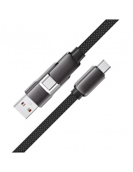 
USB-C - USB-A / USB-C laidas 480Mb/ s 3A 1.2m - juodas
