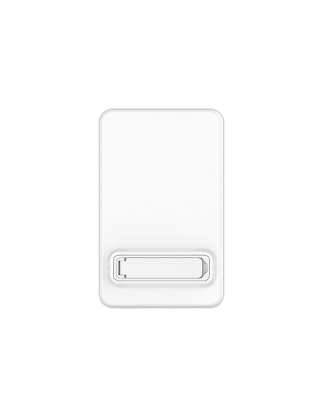 
Qi2 10000mAh magnetinė išorinė baterija su USB-A USB-C 22.5W PD stovu – balta
