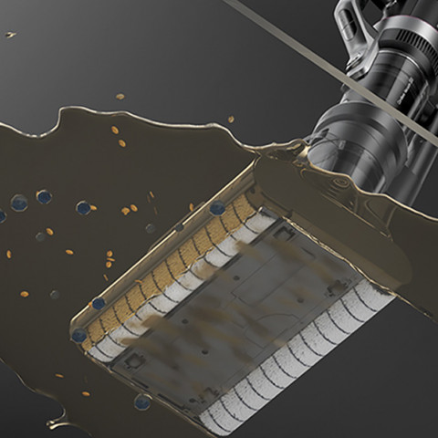 
4 viename JIMMY PW11 Pro HEPA 460W belaidis dulkių siurblys ir skalbimo mašina – sidabriškai juodas

