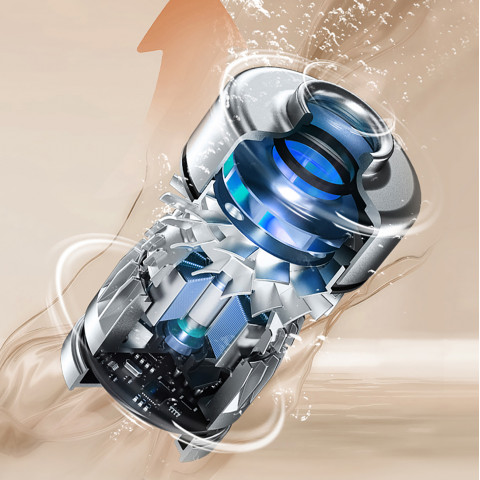 
4 viename JIMMY PW11 Pro HEPA 460W belaidis dulkių siurblys ir skalbimo mašina – sidabriškai juodas
