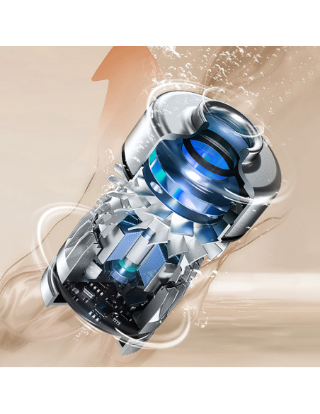 
4 viename JIMMY PW11 Pro HEPA 460W belaidis dulkių siurblys ir skalbimo mašina – sidabriškai juodas
