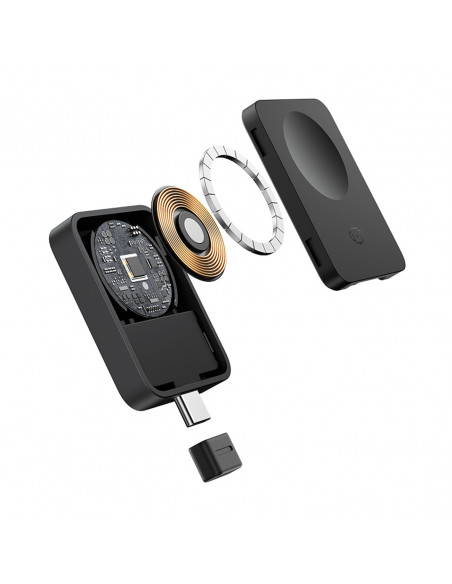 
Magnetinis indukcinis įkroviklis Apple Watch MagPro 2.5W - juodas
