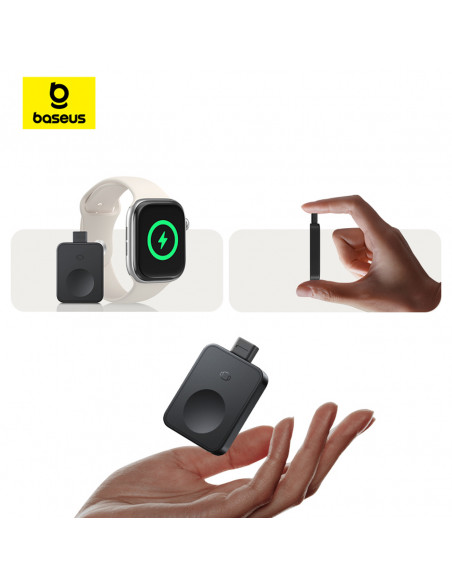 
Magnetinis indukcinis įkroviklis Apple Watch MagPro 2.5W - juodas
