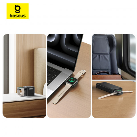 
Magnetinis indukcinis įkroviklis Apple Watch MagPro 2.5W - juodas
