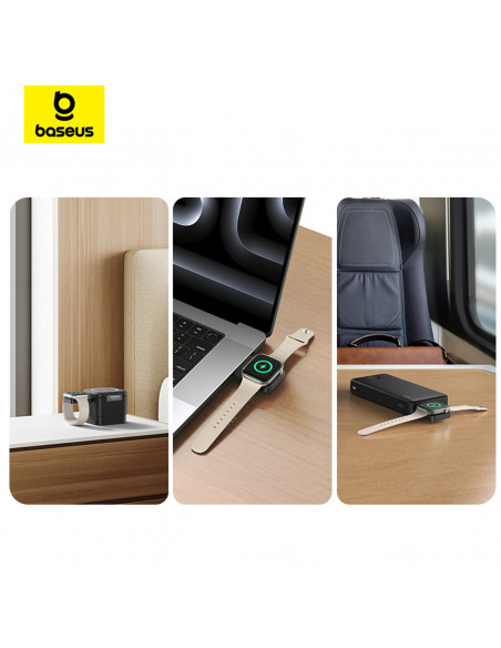 
Magnetinis indukcinis įkroviklis Apple Watch MagPro 2.5W - juodas
