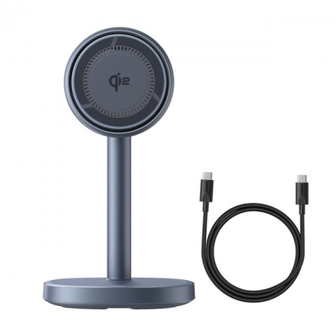 
2 viename „Orbit 2 Pro MagSafe Qi2“ 20 W belaidis įkroviklis su aušinimu – pilkas
