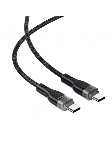 
USB-C 480Mb/ s 100W laidas su magnetiniu tvarkytuvu 1,2 m - juodas
