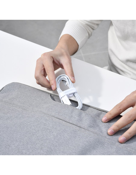 
3in1 laidas „Superior Series USB-A“ – „USB-C“ / „iPhone Lightning“ / „micro USB 3.5A“ 0,5 m – baltas
