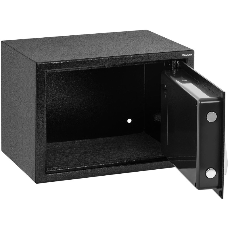 Namų elektroninis seifas kodui ir raktui 35x25x25 cm