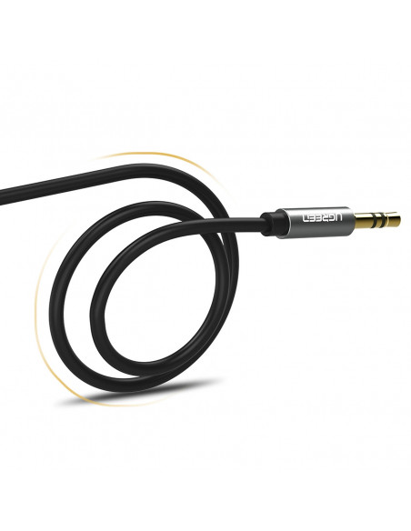 
AUX mini jack garso kabelis 3,5mm 3m - juodas
