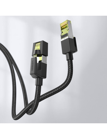 
Ethernet tinklo kabelis RJ45 Cat 7 10Gbps 10m - juodas
