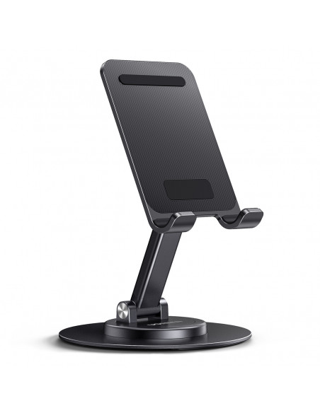 
Stalinis telefono ir planšetinio kompiuterio laikiklis – juodas
