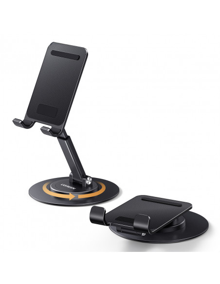 
Stalinis telefono ir planšetinio kompiuterio laikiklis – juodas
