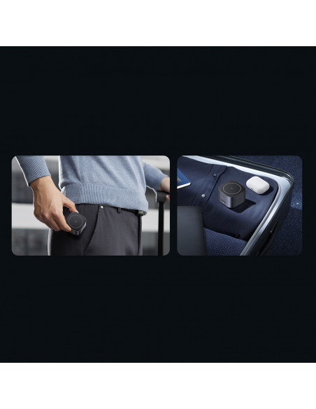 
3in1 „MagSafe Qi2 USB-C“ belaidis įkroviklis telefonui ir ausinėms – juodas
