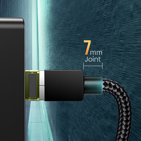 
RJ45 Cat 7 10Gbps Ethernet tinklo kabelis 2m - juodas
