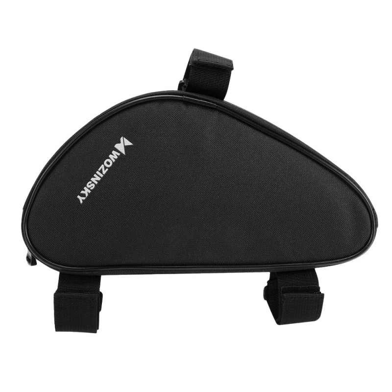 Dviračio rėmo krepšys 1,5 l juodas