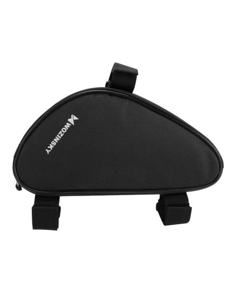 Dviračio rėmo krepšys 1,5 l juodas