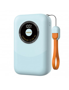 
Įkroviklis K21 Mini 10000mAh 22.5W USB-A / USB-C - mėlynas
