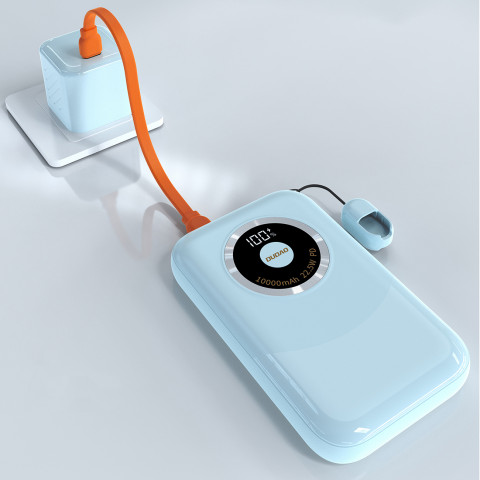 
Įkroviklis K21 Mini 10000mAh 22.5W USB-A / USB-C - mėlynas
