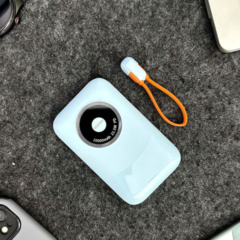 
Įkroviklis K21 Mini 10000mAh 22.5W USB-A / USB-C - mėlynas
