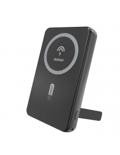 
K14S+ 10000mAh išorinė baterija su 20W stovu USB-A / USB-C / MagSafe - juoda
