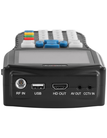 Palydovinės televizijos signalo matuoklis DVB-S2 DiSEqC 1.0-1.3 USALS CCTV LED USB 2200mAh Palydovinės televizijos signalo matuoklis DVB-S2 DiSEqC 1.0-1.3 USALS CCTV LED USB 2200mAh