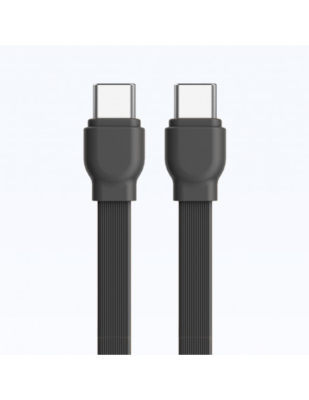 
K22+ 10000mAh išorinė baterija su pakabuku ir 22,5 W USB-C laidu – pilka
