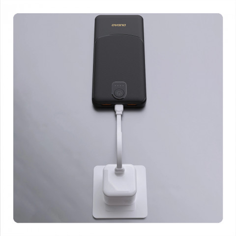 
Išorinė baterija K10Pro 20000mAh 2.4A USB-A - juoda
