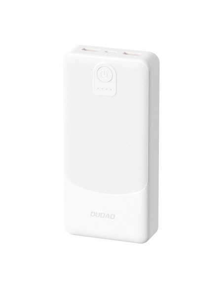 
Išorinė baterija K10Pro 20000mAh 2.4A USB-A - balta
