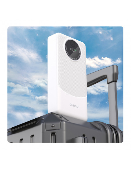 
Nešiojamoji baterija K12Pro 20000mAh 22.5W PD USB-A USB-C - balta
