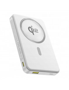 
„Airpow II“ 10000mAh „Qi2 MagSafe“ išorinė baterija, 22,5 W, su USB-C laidu, 20 V, 3 A, 30 cm – balta
