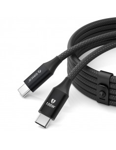 
CDX 100W 5A maitinimo laidas USB-C 1m - juodas
