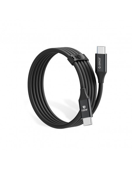 
CDX 100W 5A maitinimo laidas USB-C 1m - juodas

