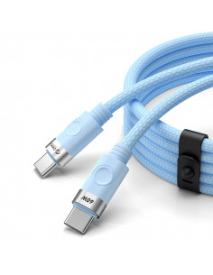 
CDX 60W 3A maitinimo USB-C kabelis 1m - mėlynas
