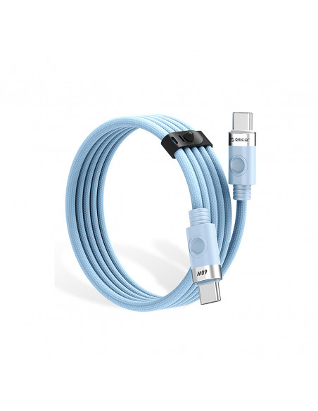 
CDX 60W 3A maitinimo USB-C kabelis 1m - mėlynas
