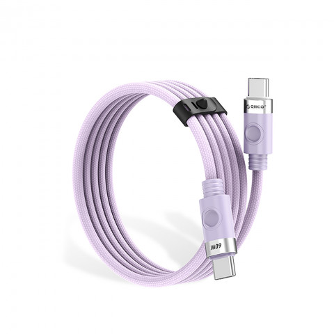 
CDX 60W 3A maitinimo USB-C kabelis 1m – violetinis
