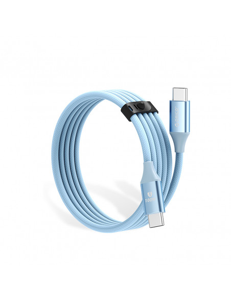 
CDX 100W 5A maitinimo laidas USB-C 1m - mėlynas
