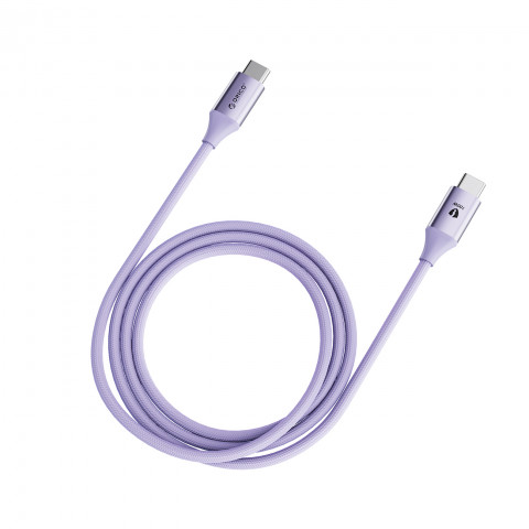 
CDX 100W 5A maitinimo laidas USB-C 1m – violetinis
