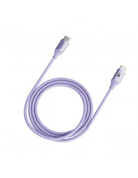 
CDX 100W 5A maitinimo laidas USB-C 1m – violetinis
