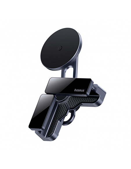 
Magnetinis automobilio telefono laikiklis, tvirtinamas prie ekrano - pilkas
