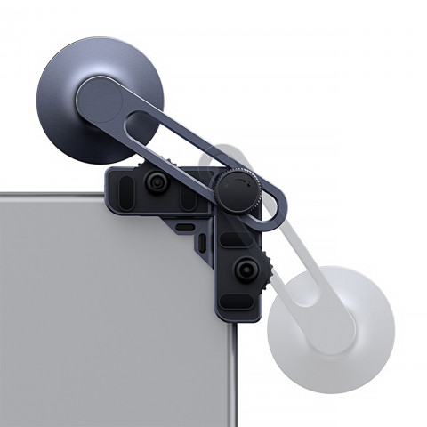 
Magnetinis automobilio telefono laikiklis, tvirtinamas prie ekrano - pilkas
